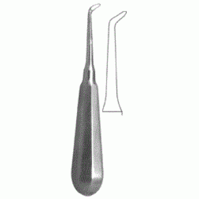 Э-44 Dental elevator angular, right-handed BERTEN.